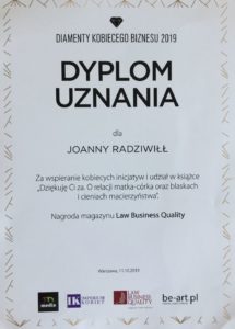 Nagroda magazynu Law Business Quality